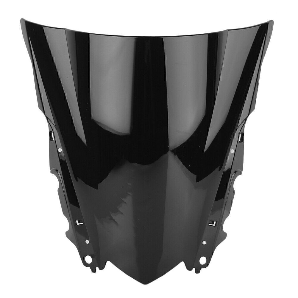 Moto Windshield Wind Screen for Yamaha YZF-R25 2014-18Yamaha YZF-R3 2015 Black