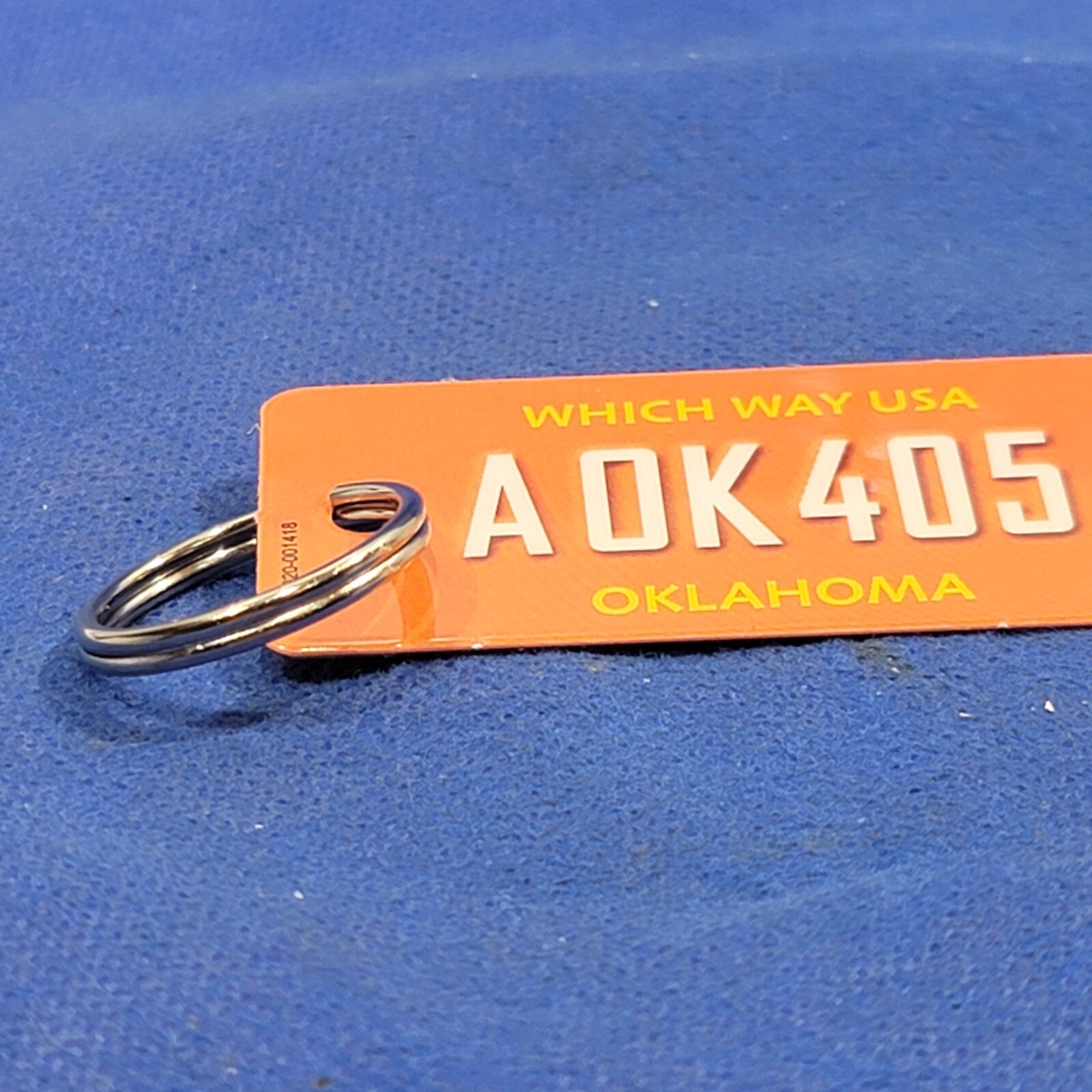 Oaklahoma Collectable Keychain Keyring Plastic