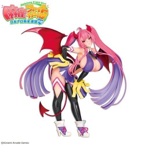 Mahjong Fight Girl Figure Collection Mitsumoto Dia Succubus Cheer Cosplay