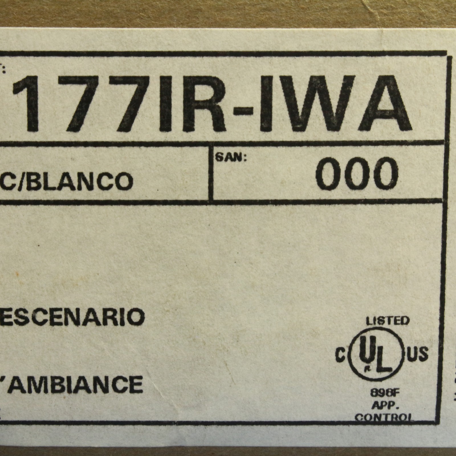 Leviton 177IR-IWA Infrared Receiver for Scene Select Dimmer Switch Controllers
