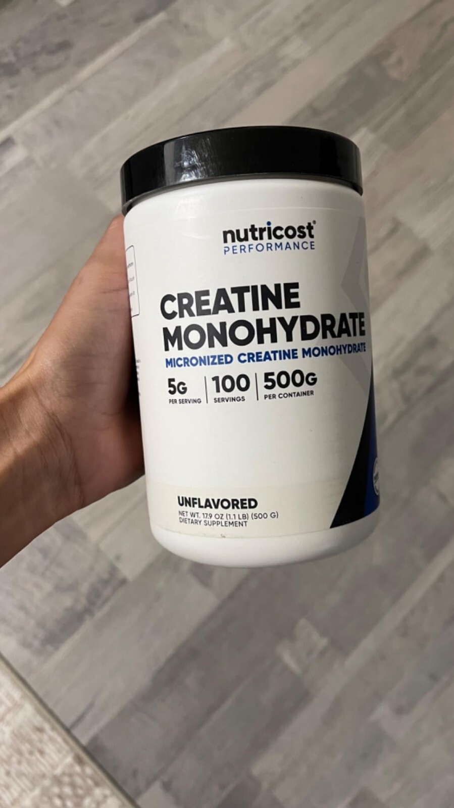 Nutricost Creatine Monohydrate Powder (500G) (Pineapple Mango)