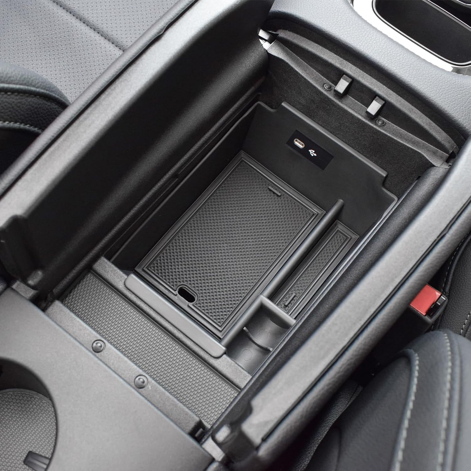 Center Console Organizer Compatible with 2020-2025 Mercedes Benz GLE 350 450 580
