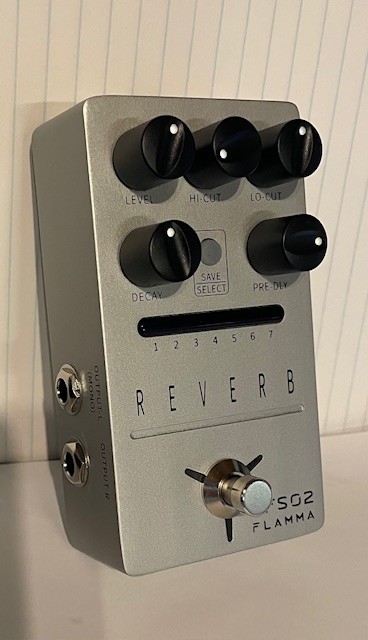 Flamma FS-02 Reverb Stereo Digital Guitar Effect Pedal