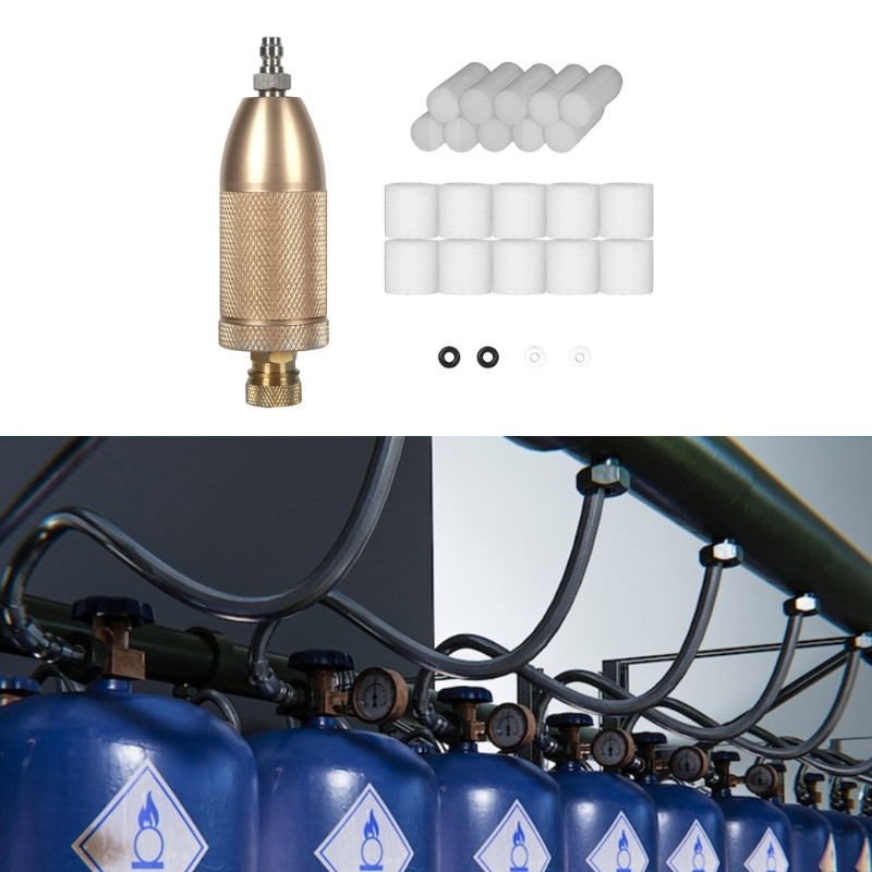 Aluminum Pneumatic Splitters double Separation Technology Round Head for Diving