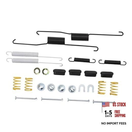 Rear Drum Brake Shoe Hardware Kit Compatible with Chevy GMC 1500 Pickup Truck