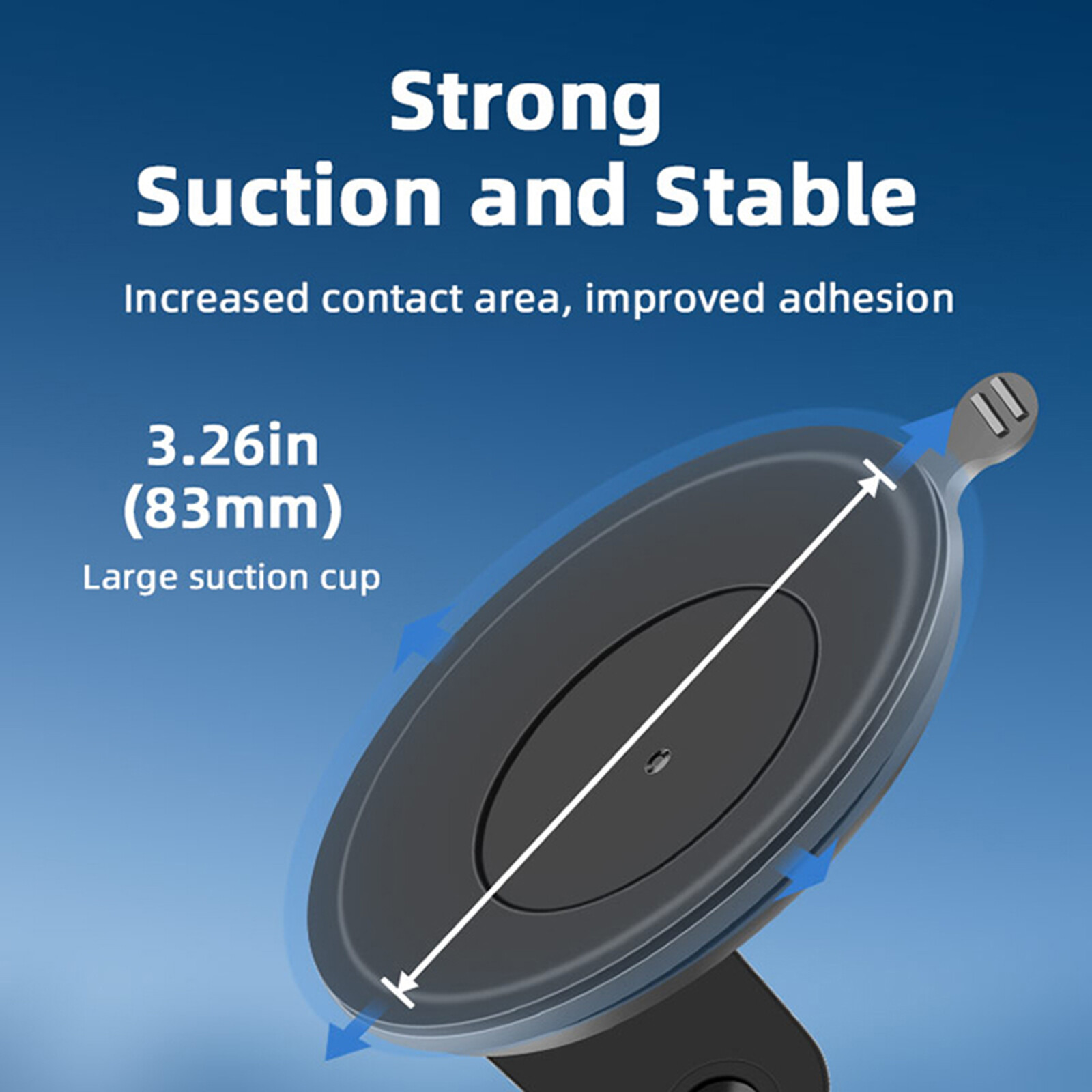 For DJI OSMO POCKET 3 Car Suction Cup Bracket Camera Adapter Bezel Accessory