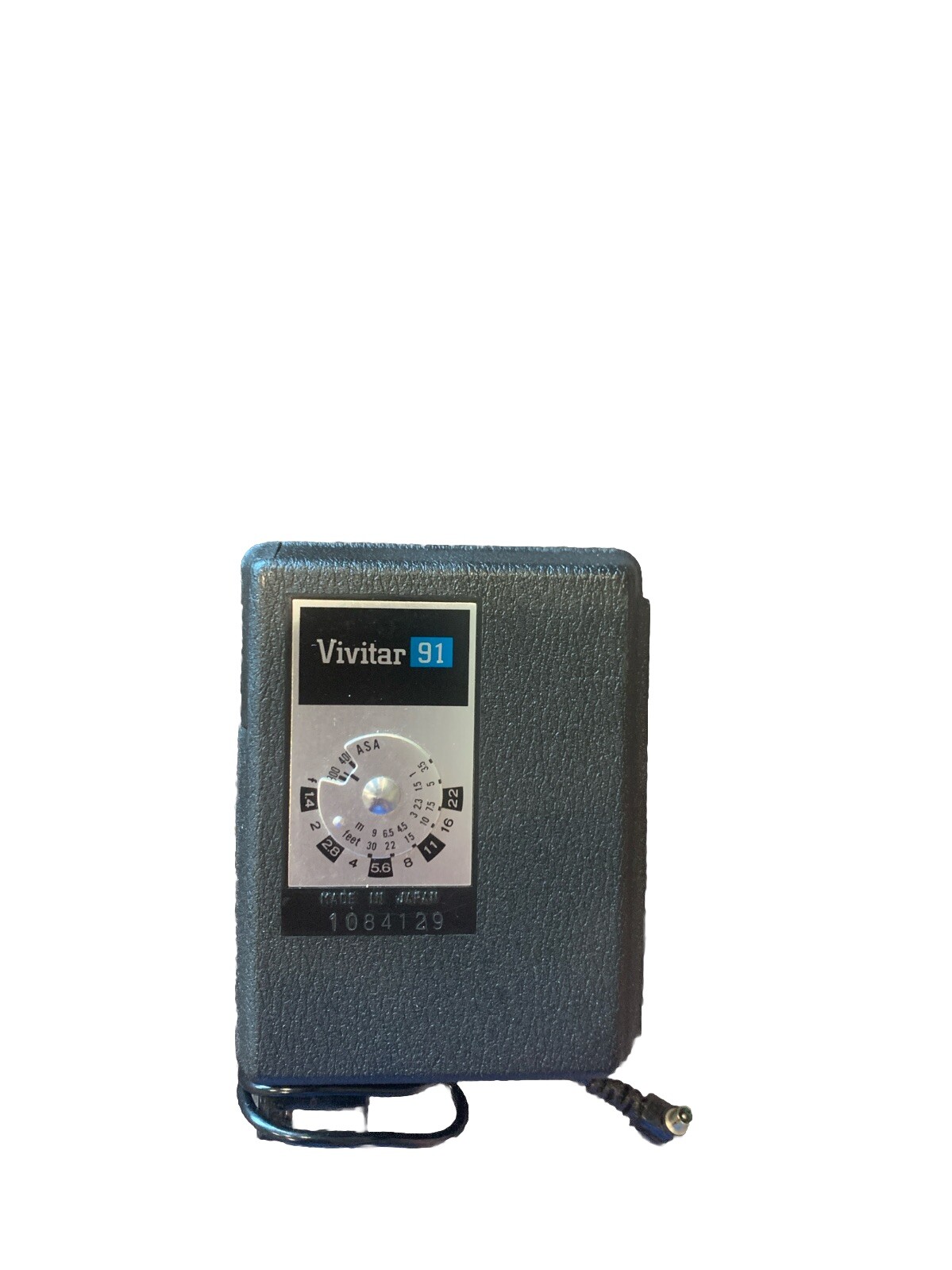 Vivitar Electronic Flash Model 91 for camera photography/ Untested 1084129