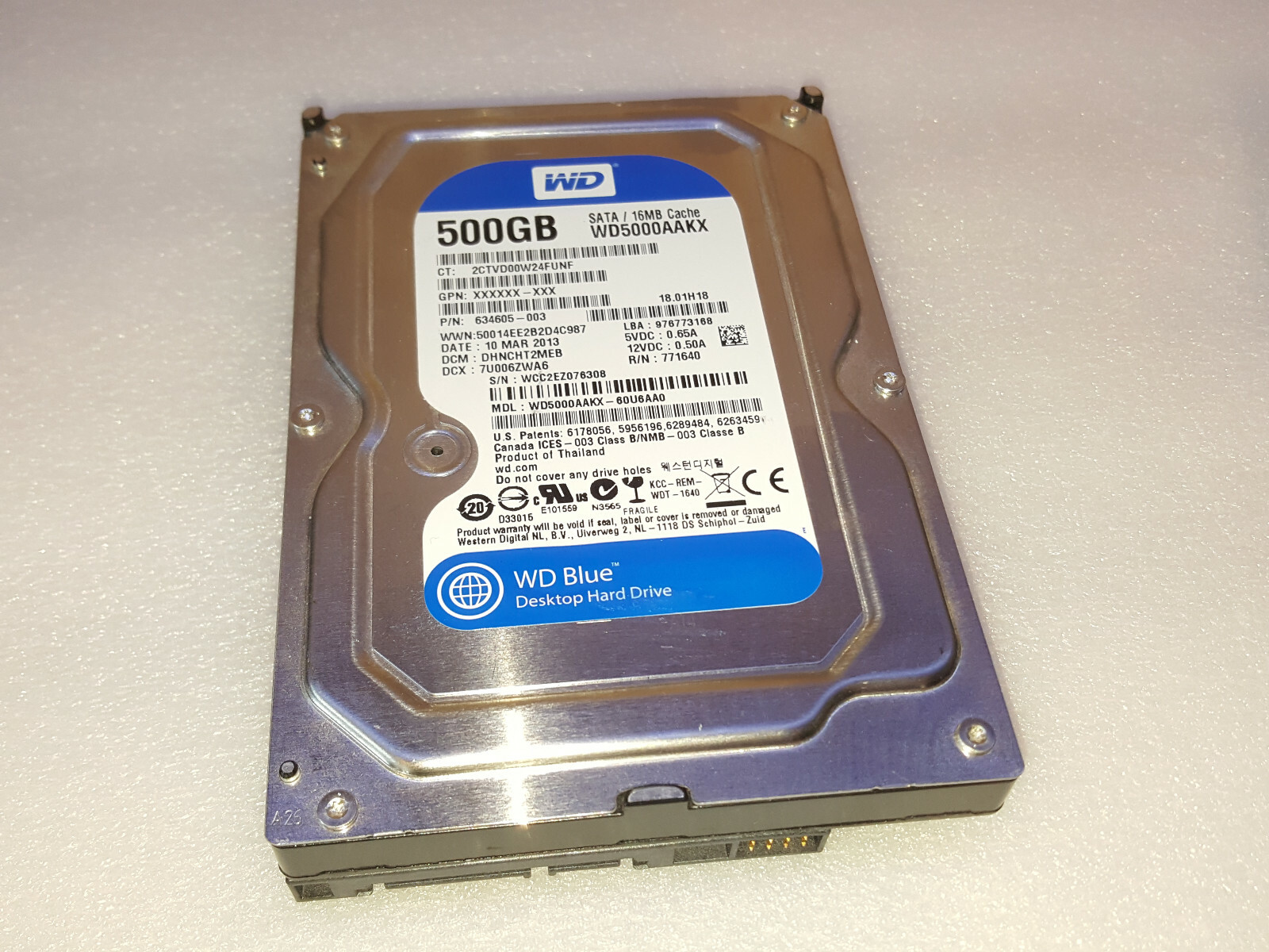 HP Pavilion p7-1400t - 500GB SATA Hard Drive - Windows 10 Home 64 Bit Loaded
