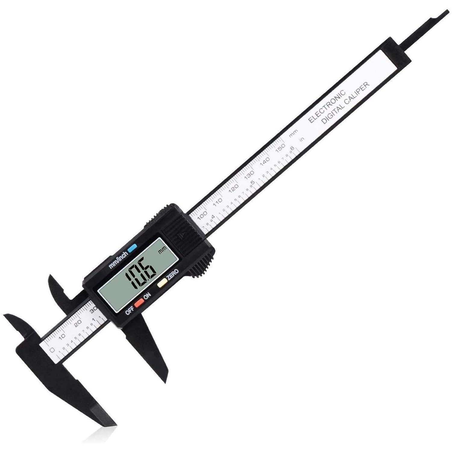 0-6 Inch Digital Caliper Measuring Tool Electronic Micrometer Caliper
