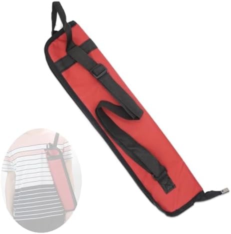 Drum Stick Bag - Portable Drumstick Holder with Hooks for Hanging, Storage Case