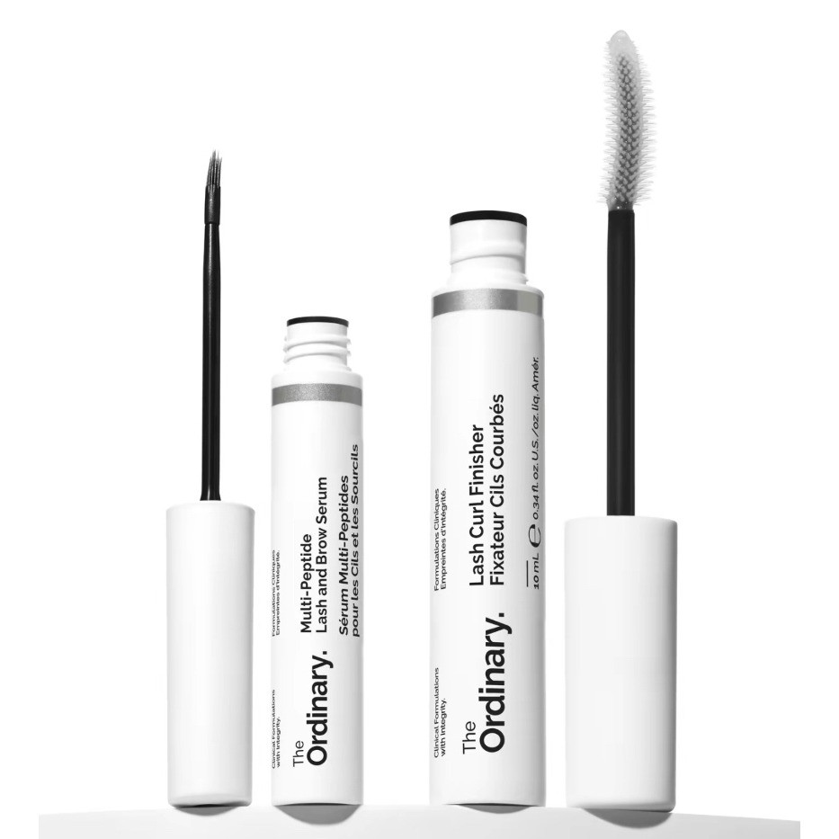 The Ordinary Multi-Peptide Lash and Brow Serum and Lash Curl Finisher Duo Set