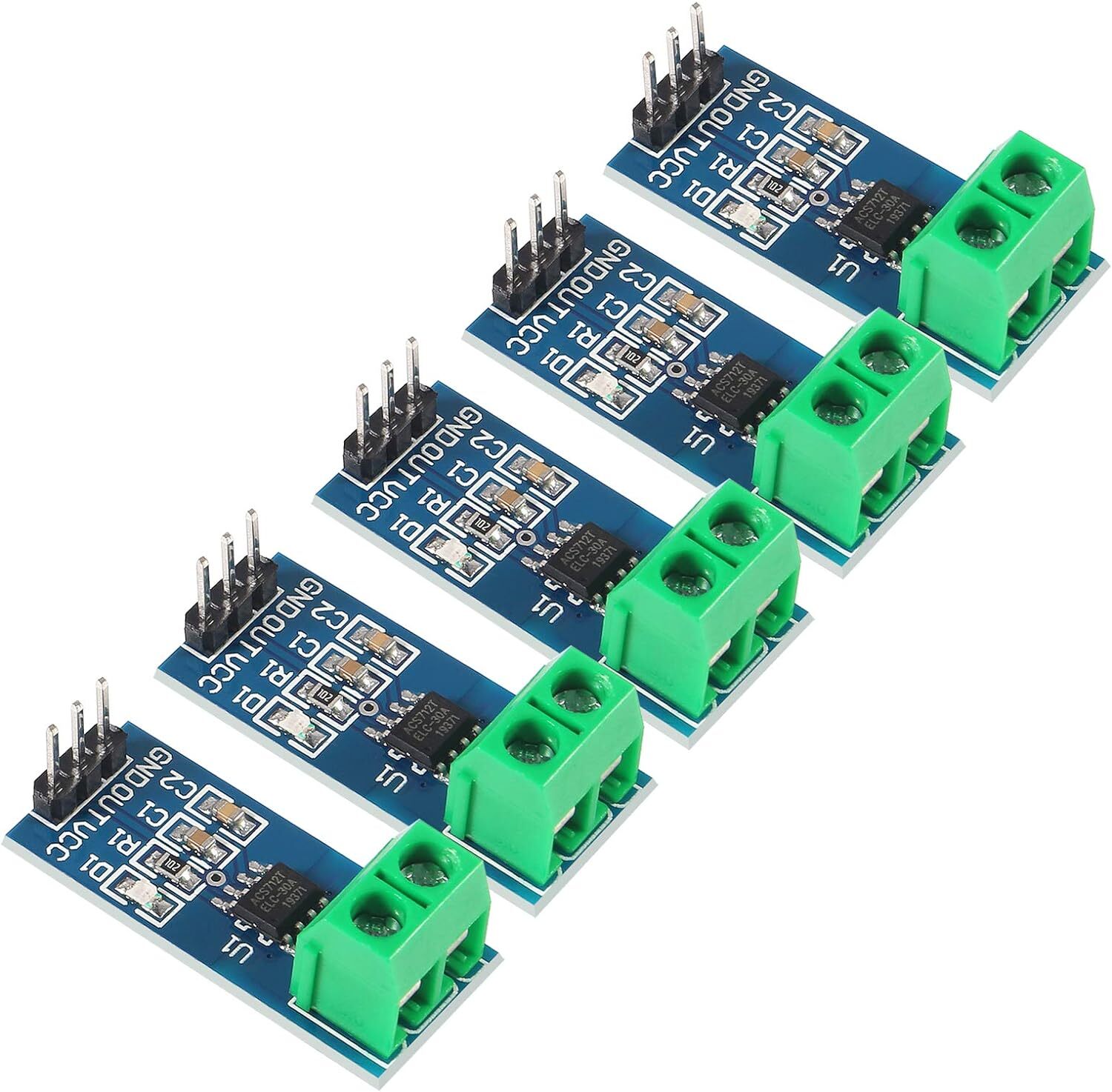 5/10/20PCS New Design 5/20/30A Range Current Sensor Module ACS712 For Arduino US