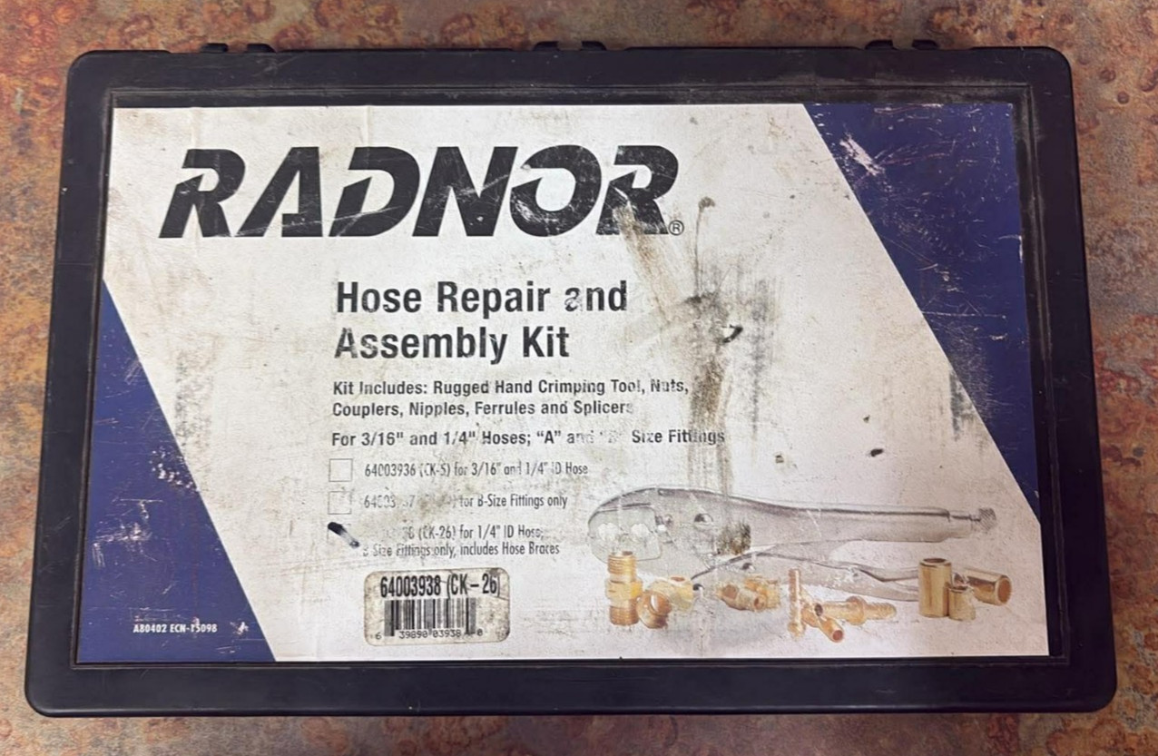 Radnor Hose Repair And Assembly KIit 64003938 CK-26 Free Shipping