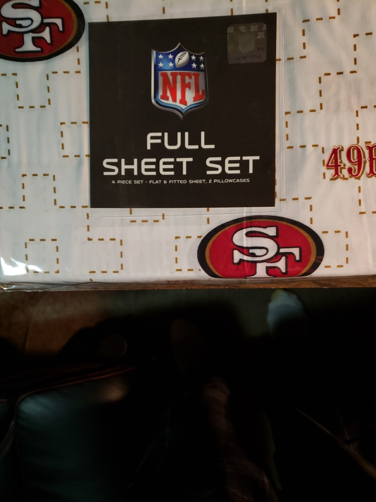 NFL SAN FRANCISCO 49ERS-FULL SIZE SHEET SET-OFFICIALLY LICENSED