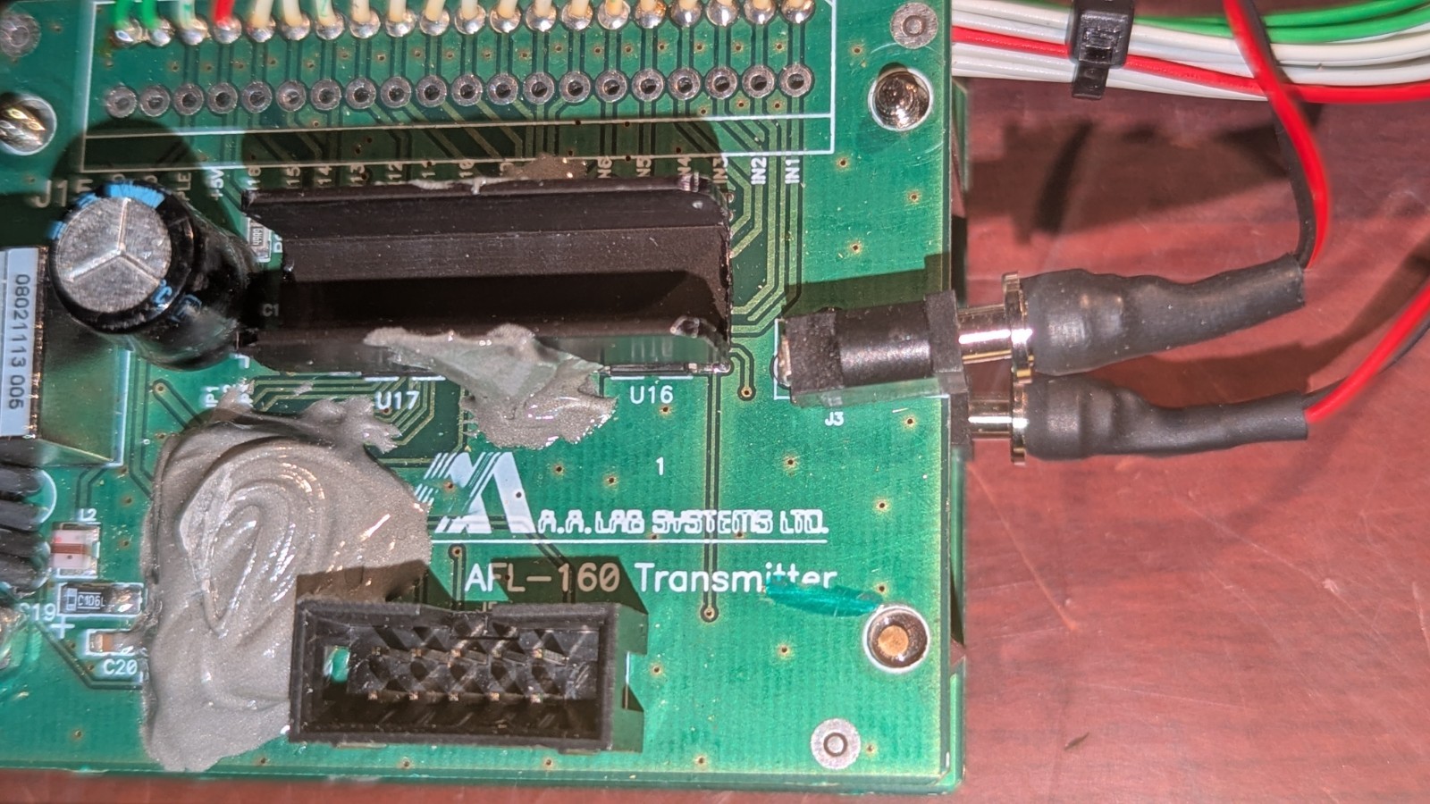 AA Lab Systems AFC-160 Fiber Optic Transmitter READ CONDITION