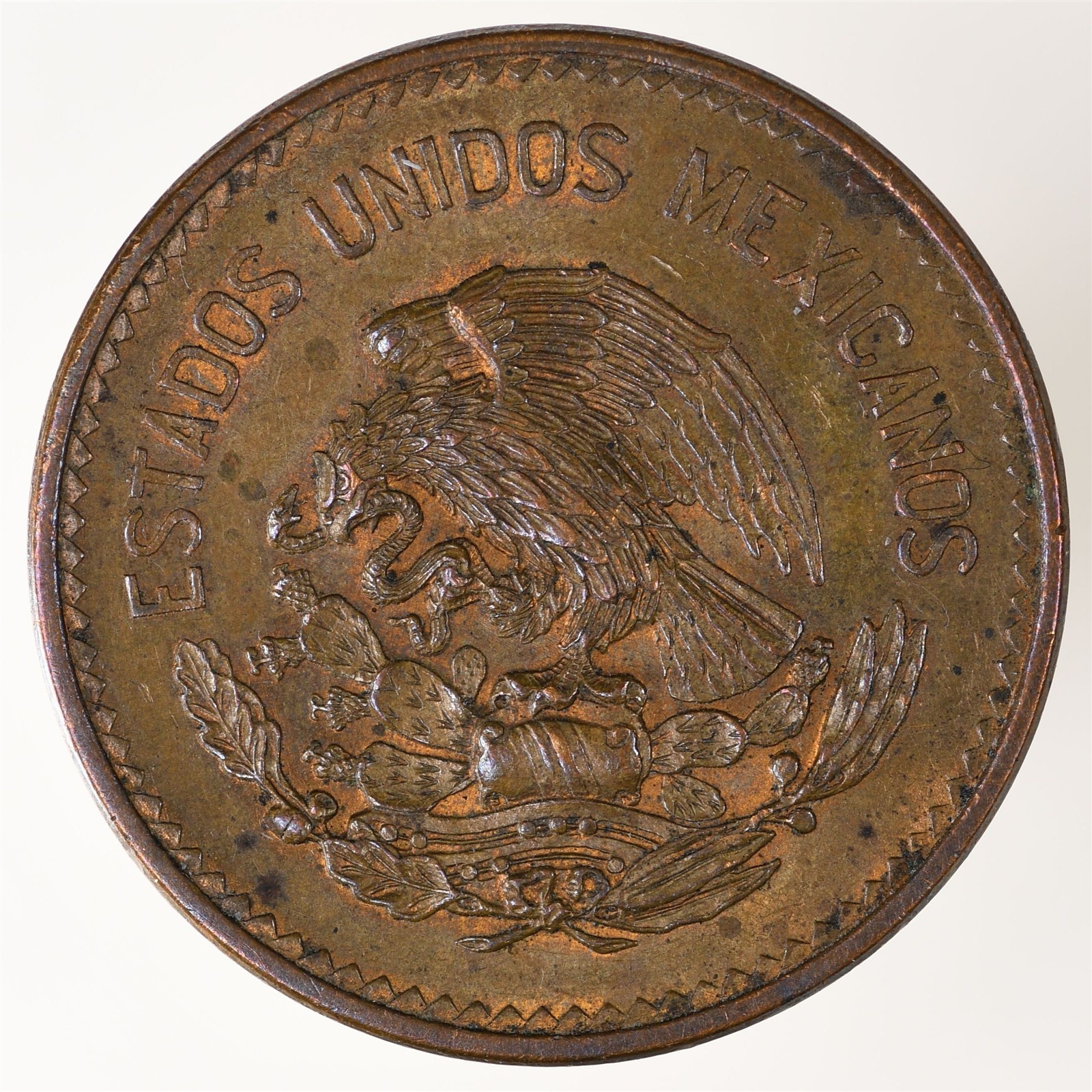 1951 Mo Mexico 20 Centavos KM#439