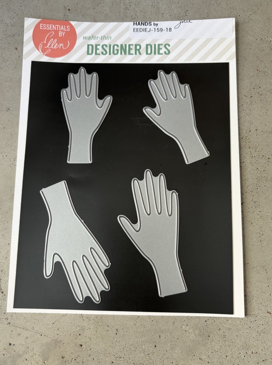 Essentials By Ellen Hands By Julie Metal Cutting Dies EEDIEJ-159-18