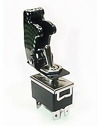 Safety Toggle Switch DPST 20 Amp " Carbon"