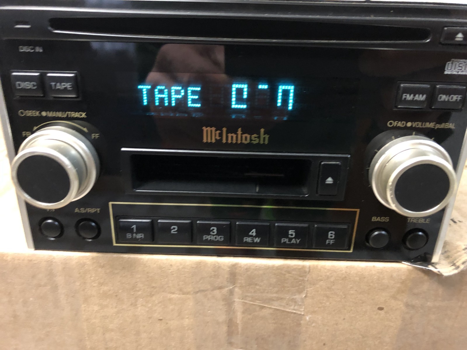 McIntosh PF-21421 Car Audio Cassette CD Player