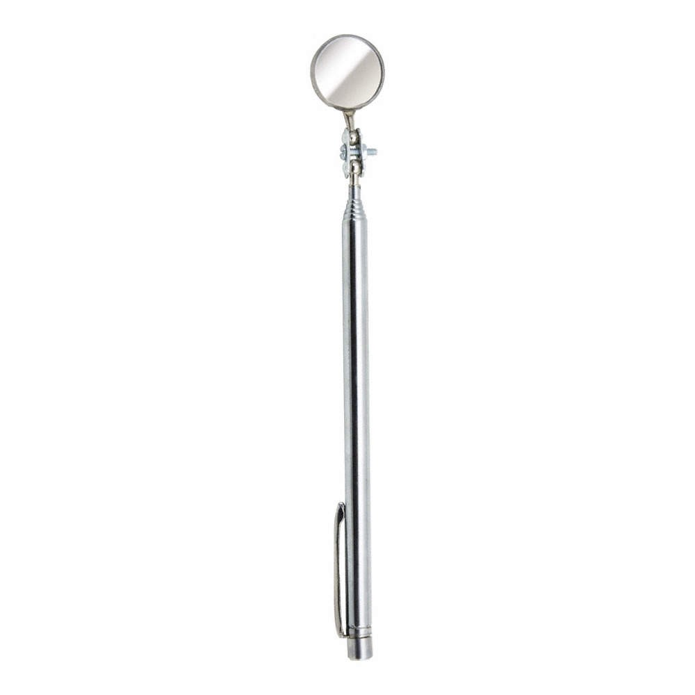 ULLMAN A-2TM Inspection Mirror,Round,7 1/4"-27 1/4" 19LZ09