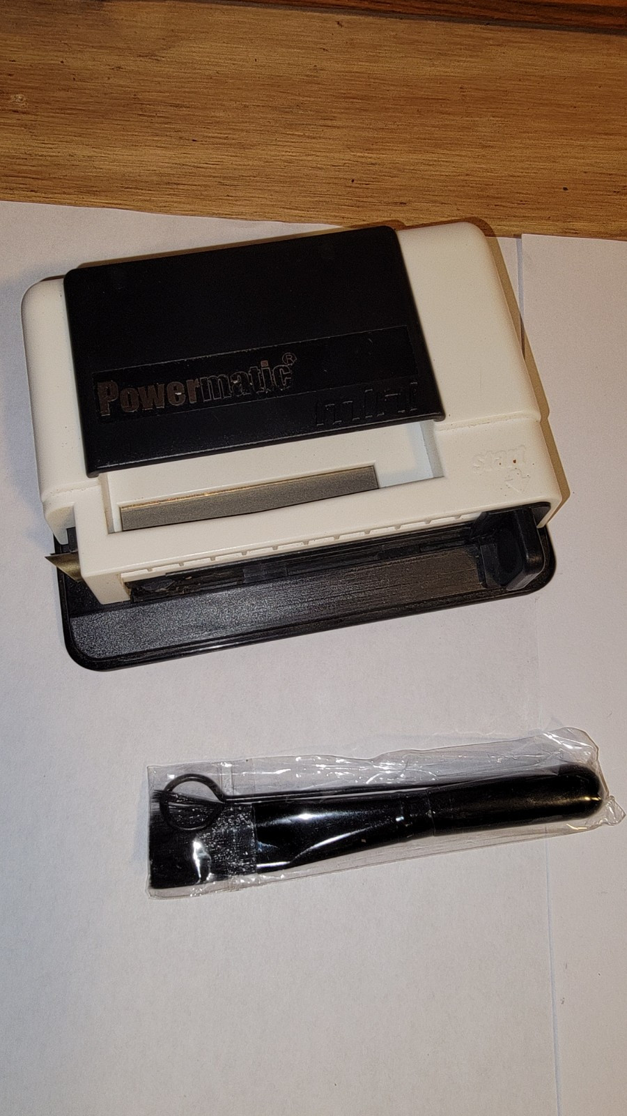 Powermatic Mini Cigarette Injector - White RYO Cigarette Injector Machine