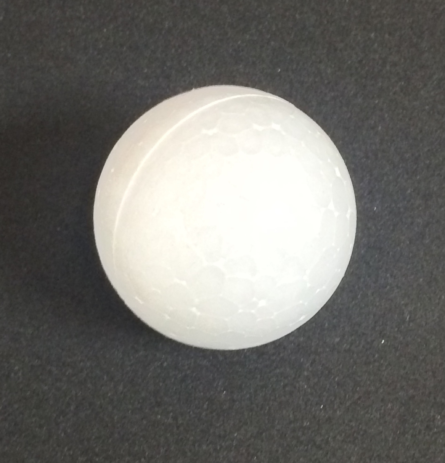 24pc Foam Balls 2" Round White Foam Polystyrene for School Art Craft