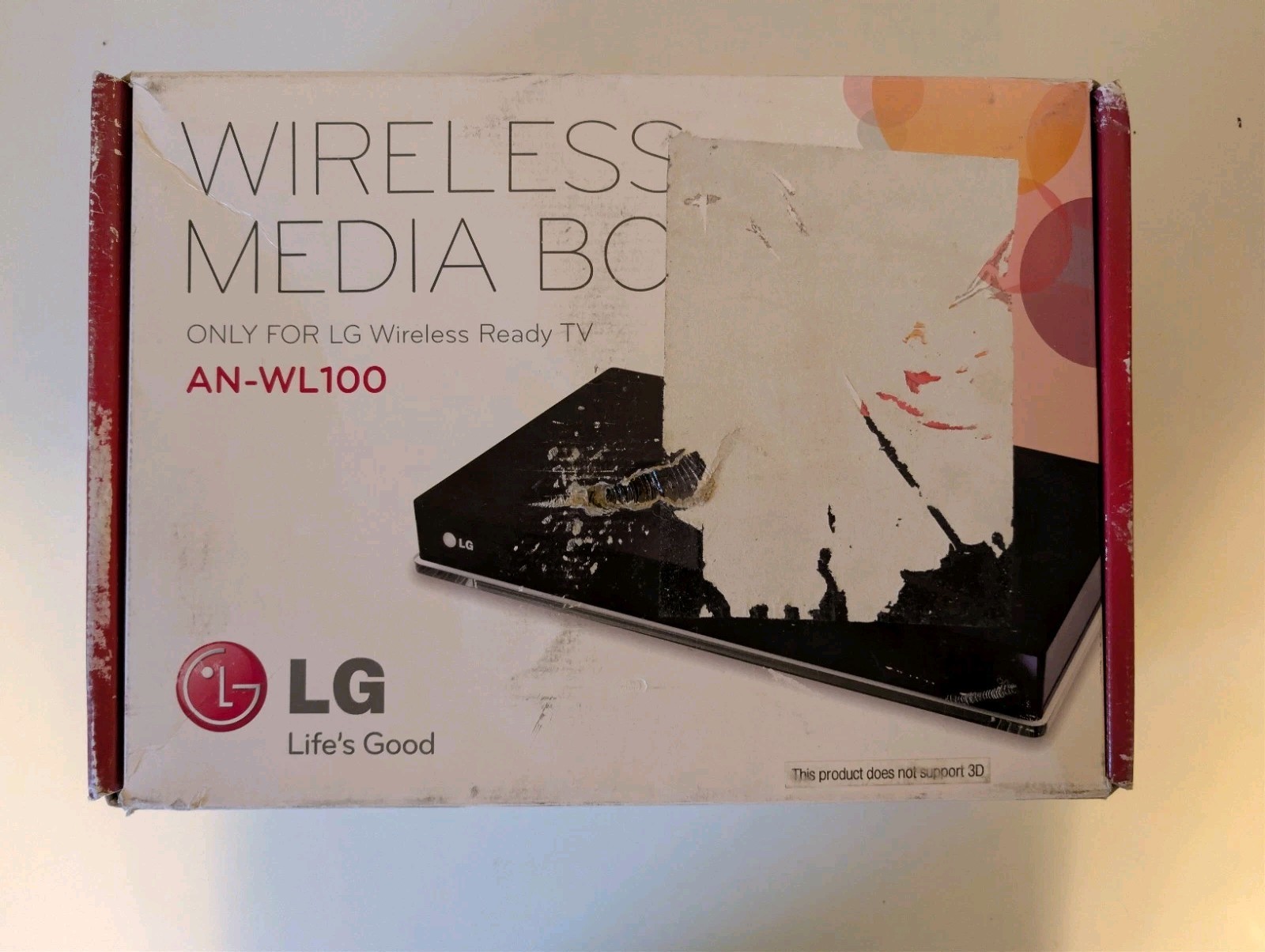 LG AN-WL100 Wireless Media Box for LG Wireless Ready TVs NEW OPEN BOX