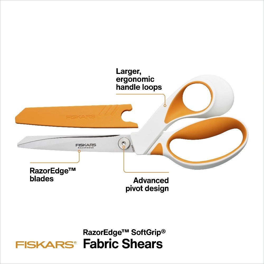 Fabric Scissors for Sewing Dressmaking Tailoring Precision Blades Soft