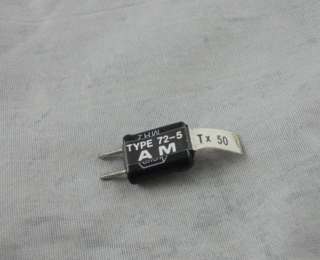 Futaba 72Mhz AM Transmitter Crystal Channel 50 CH50 72.790mhz Type 72-5