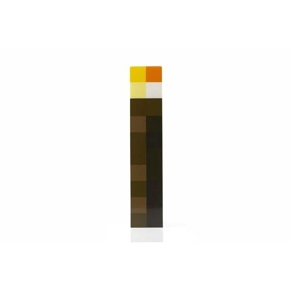 Minecraft Torch Rechargeable Portable Night Light 4-Color  LED Light Interactive