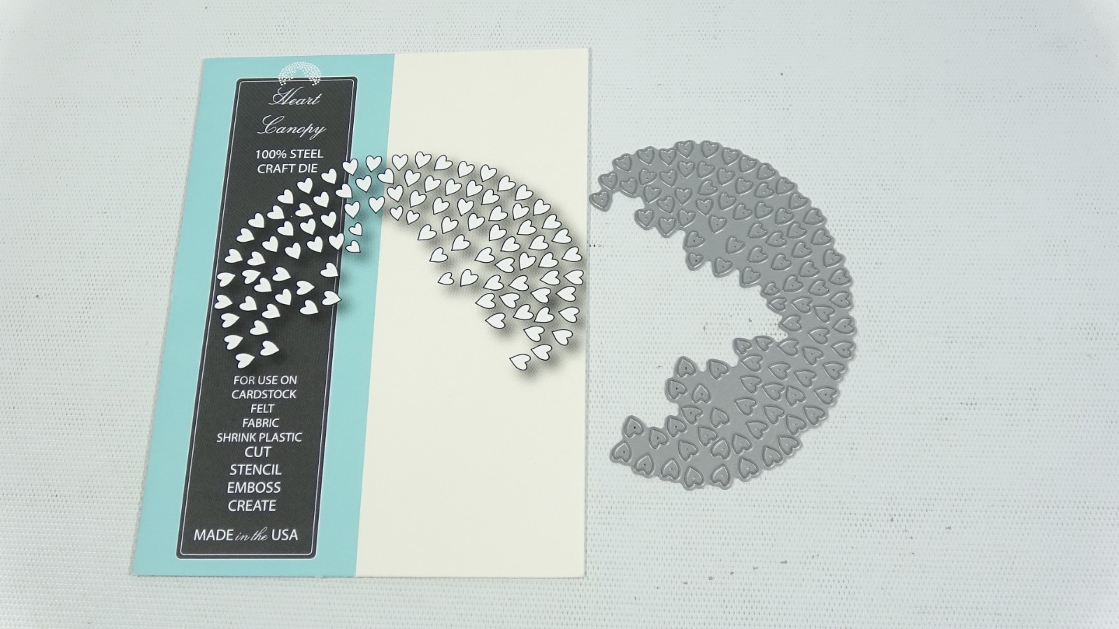 2012 Memory Box Craft Steel Die Heart Canopy 98283