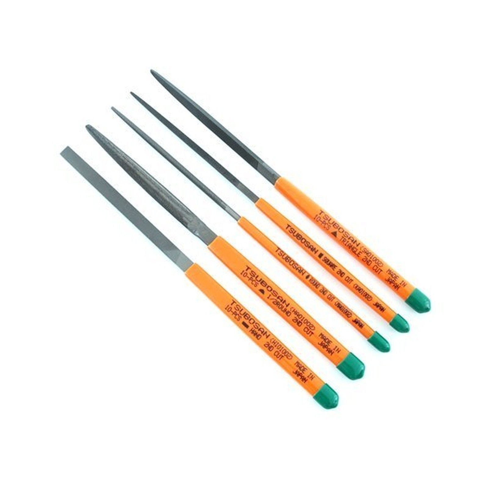 Tsubosan Hand tool Workmanship file set of 5 ST-06 from Japan