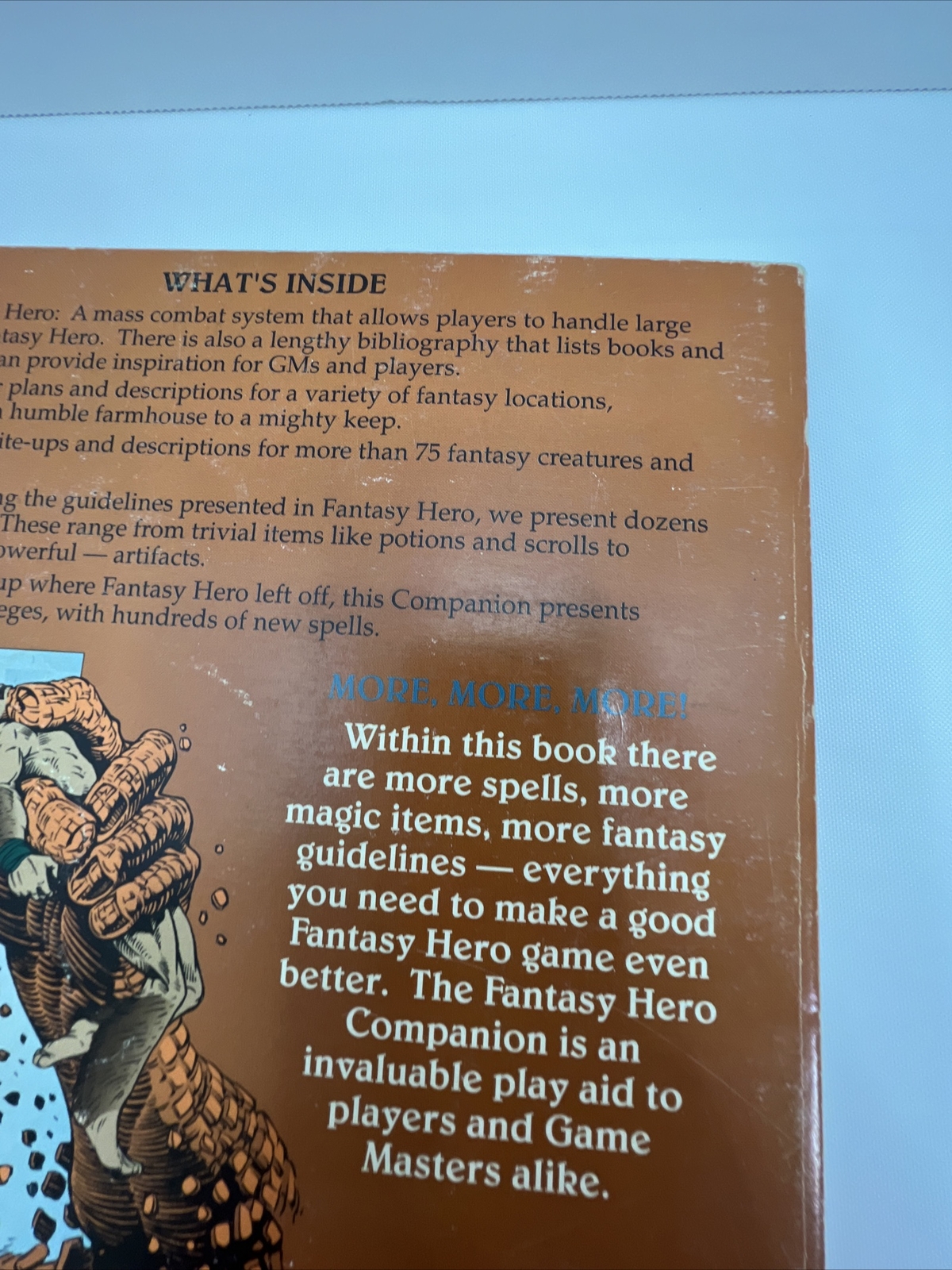 Fantasy Hero Companion #503 A Sourcebook Edited By Rob Bell- Hero Games