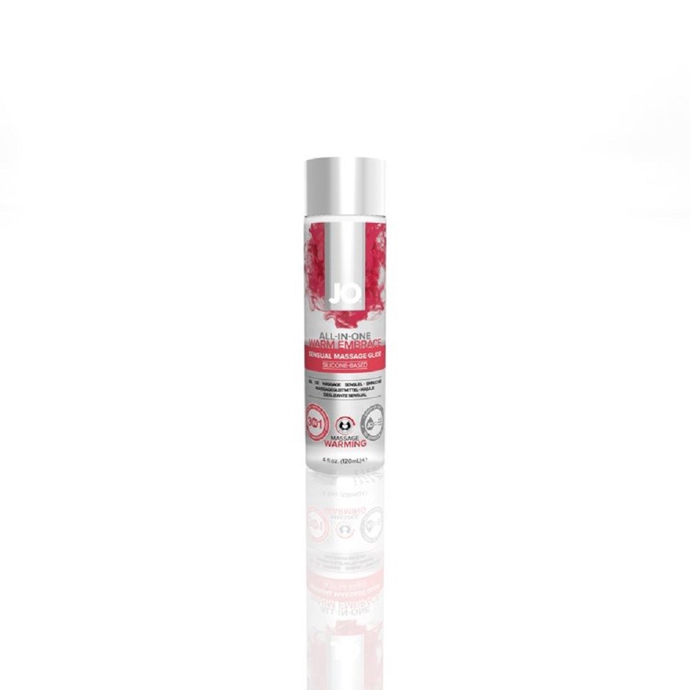 Jo 4 Oz All In One Warming Massage Glide Oil Adult Couple Kinky Sensual Foreplay