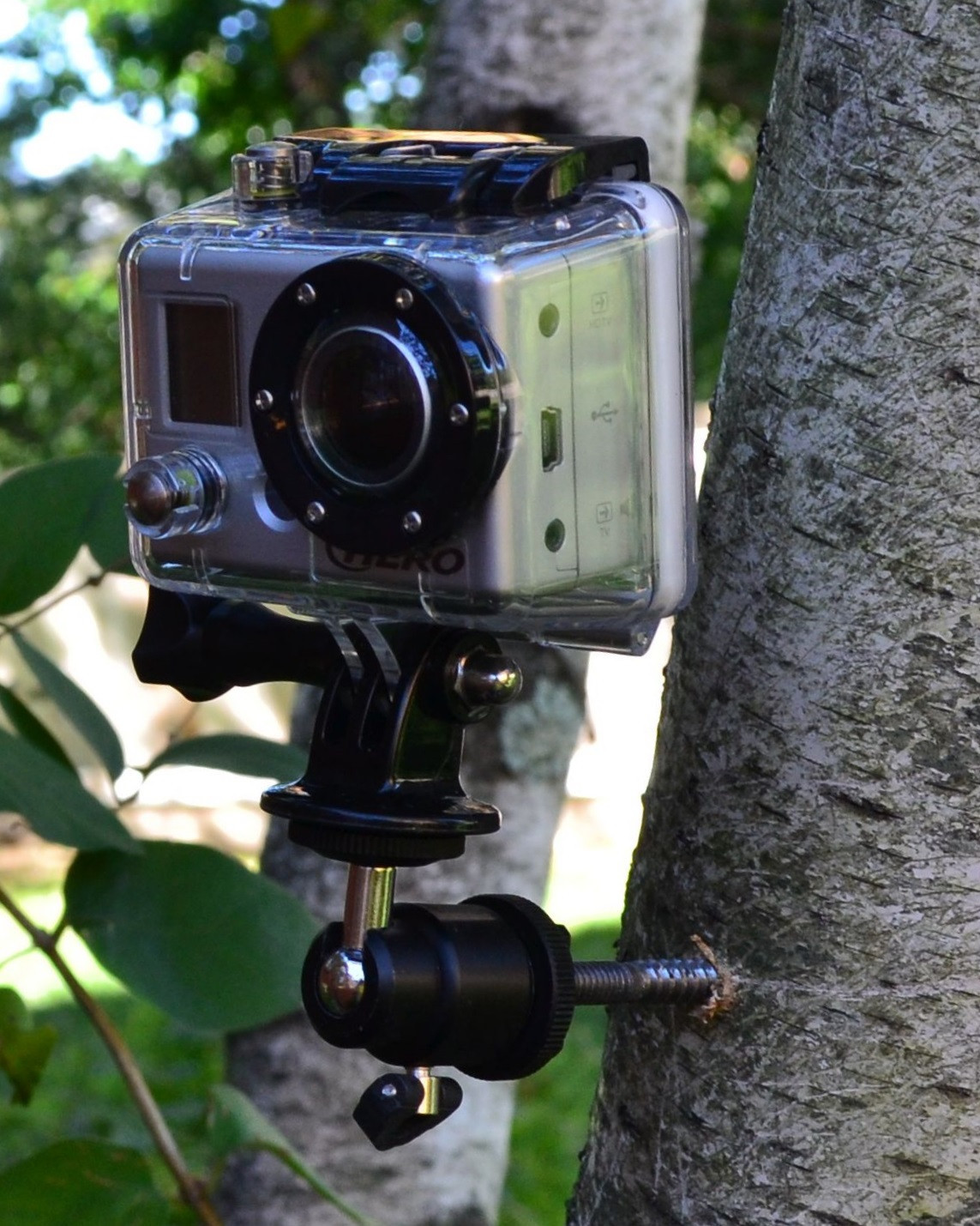 Tree Trail Hunting Swivel Mount for GoPro HERO HERO2 HERO3 HERO3+ HERO4 Camera