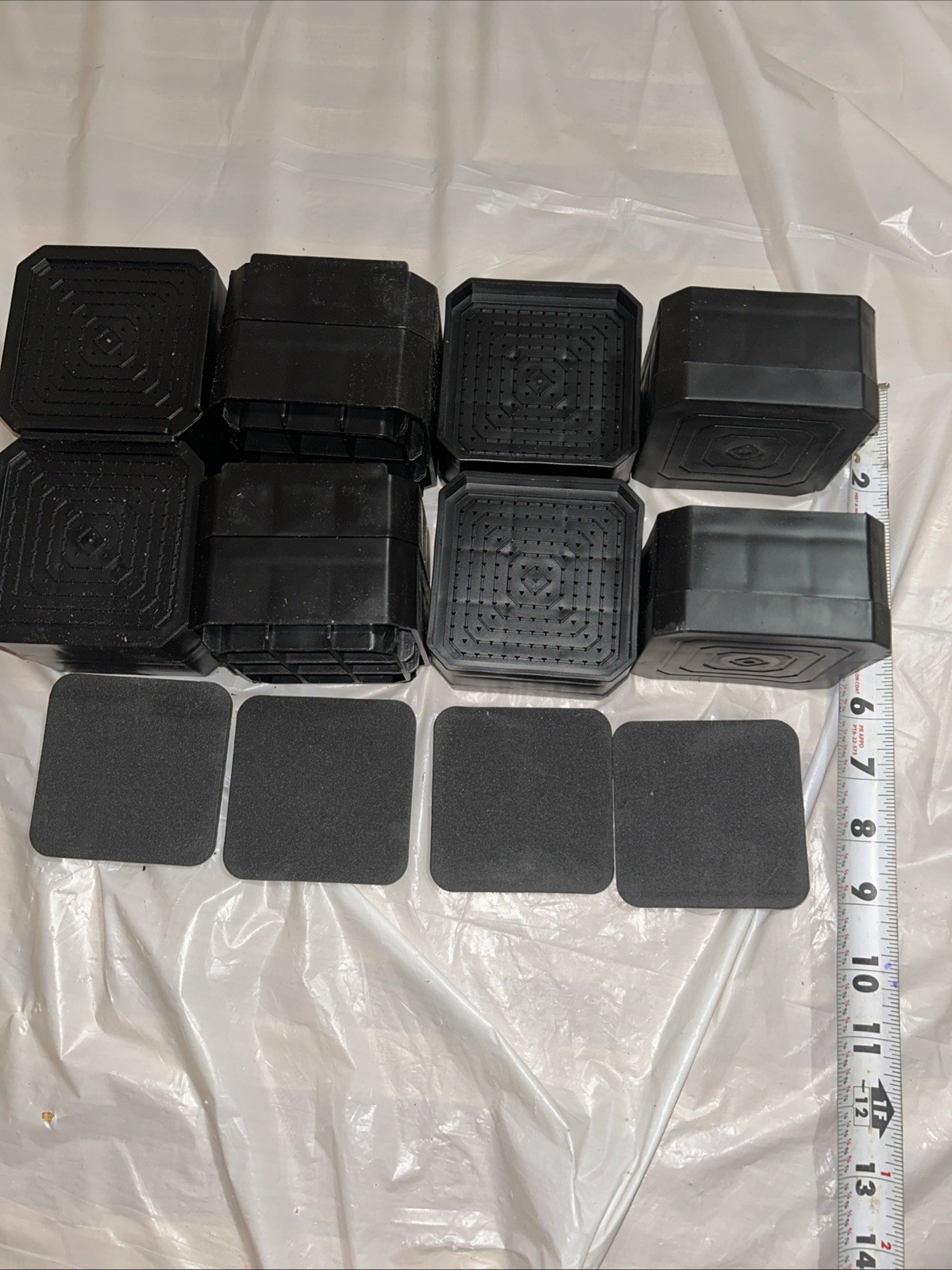 Adjustable Bed Risers Furniture Risers Holds 2000 Kg