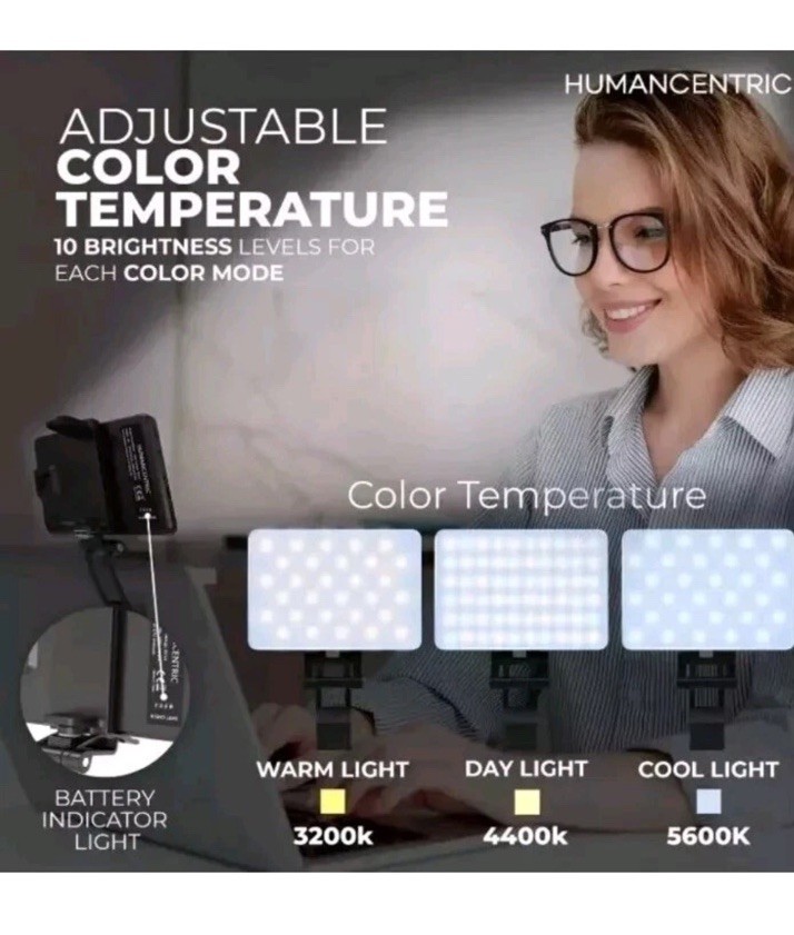 Video Conference Light for Zoom Meetings HumanCentric