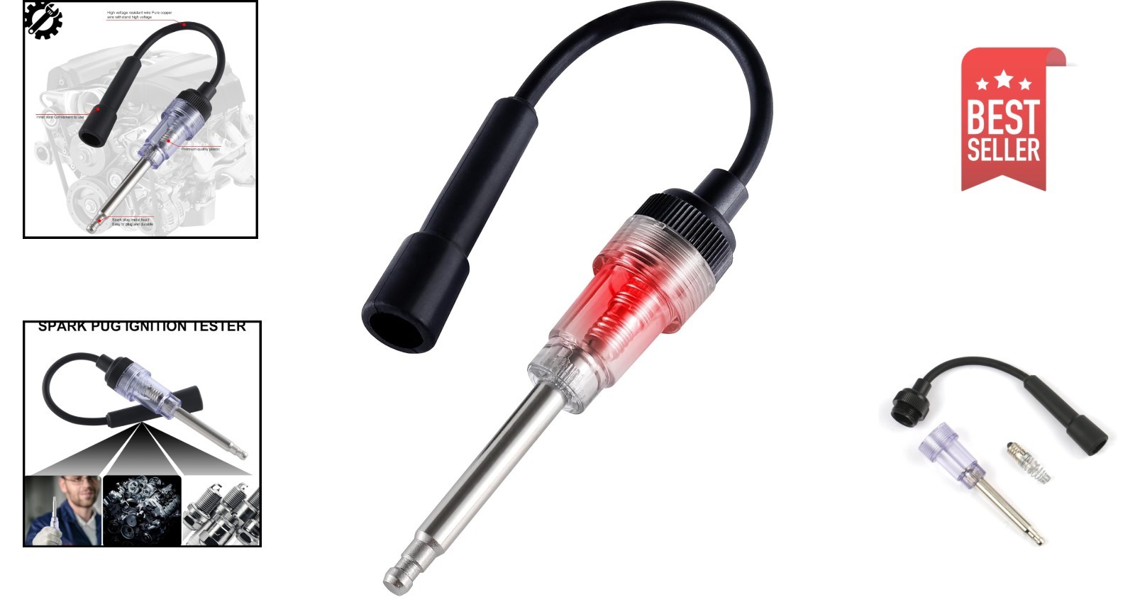 Universal Plug-in Engine Ignition Tester - Fast Troubleshooting for All Engines