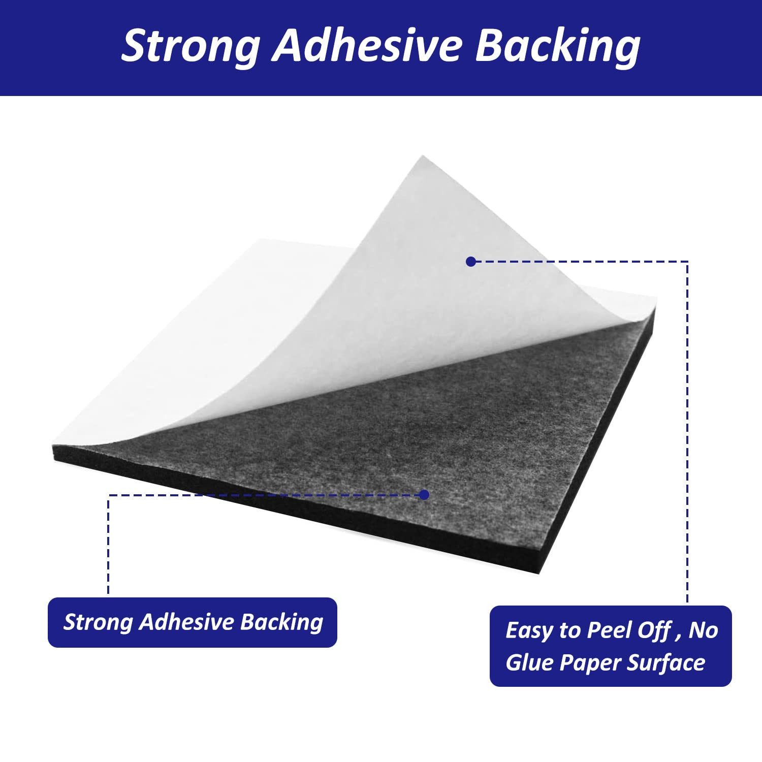Foam Padding Sheets with Adhesive Backing - 1/4" Thick Self Stick Neoprene Insul