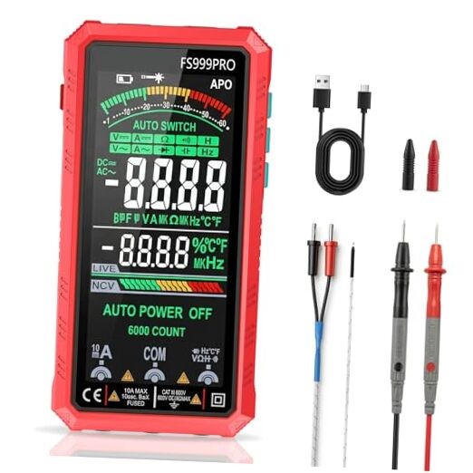 Auto-Ranging Multimeter - 6000 TRMS TRMS - Digital Multimeter
