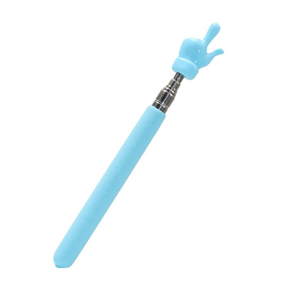 Teacher Pointer Sticks Finger,Pointer for Classroom,Telescoping 1 PCS, Blue