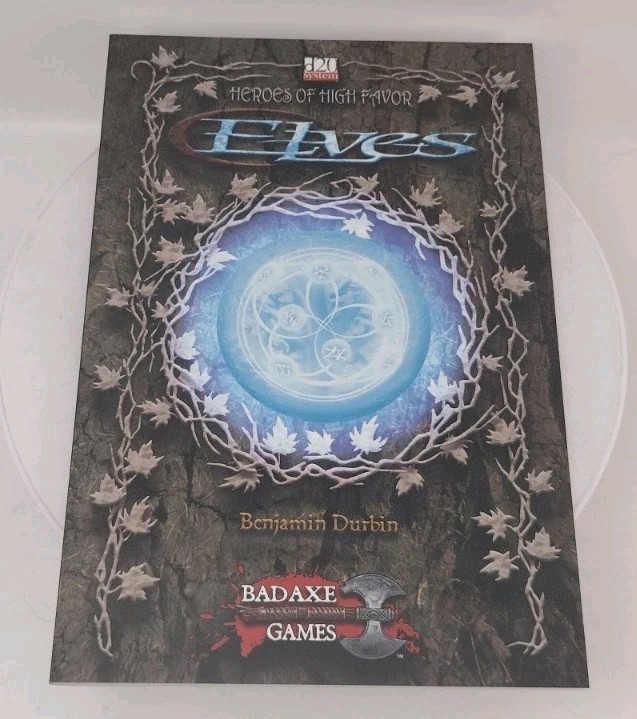 Heroes Of High Favor: Elves D20 System (D&D 3.0) RPG Sourcebook by Bad Axe Games