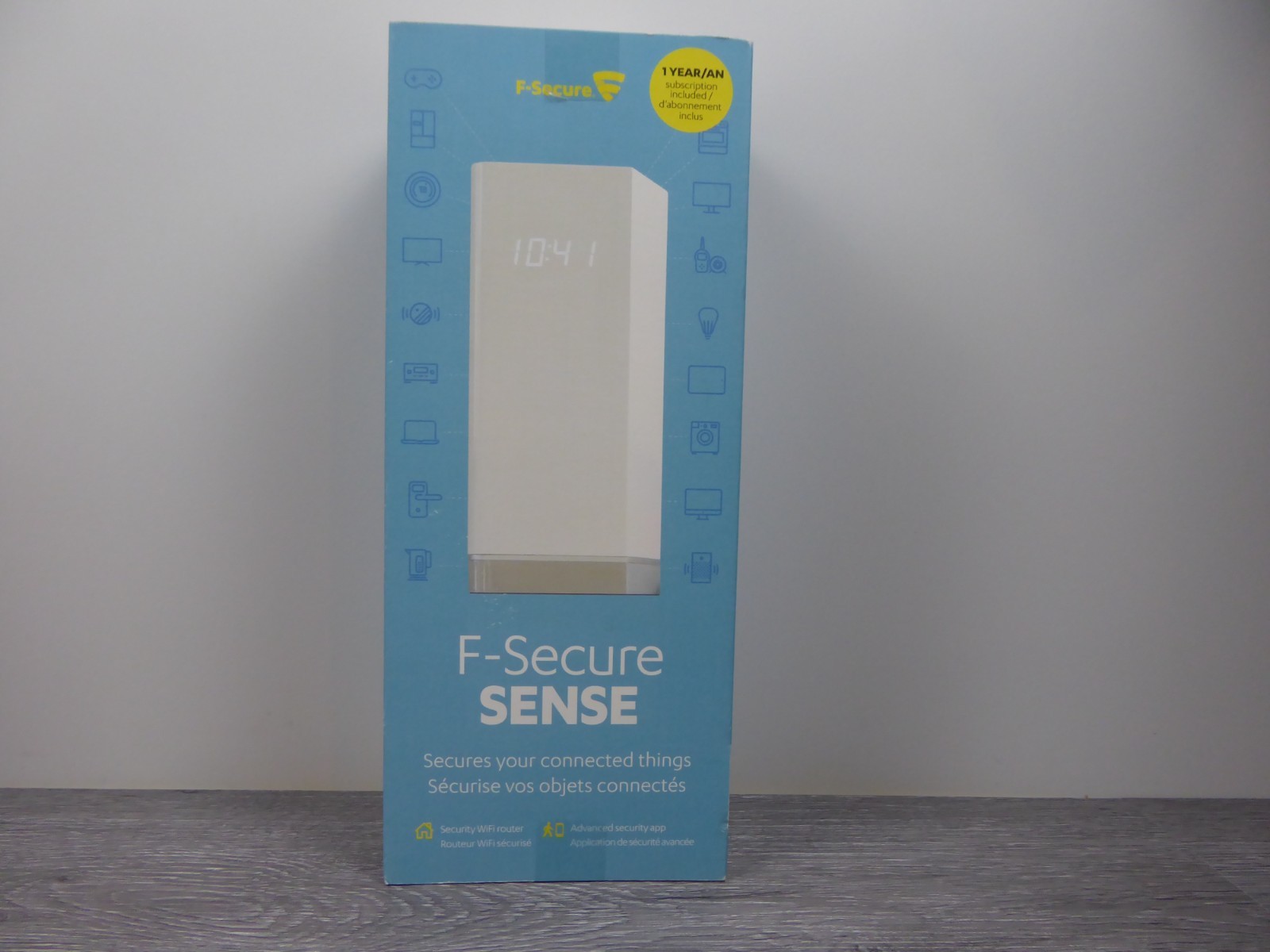 F-Secure Sense Smart Security WiFi Router FCHXBRQN001G5 Brand New Sealed
