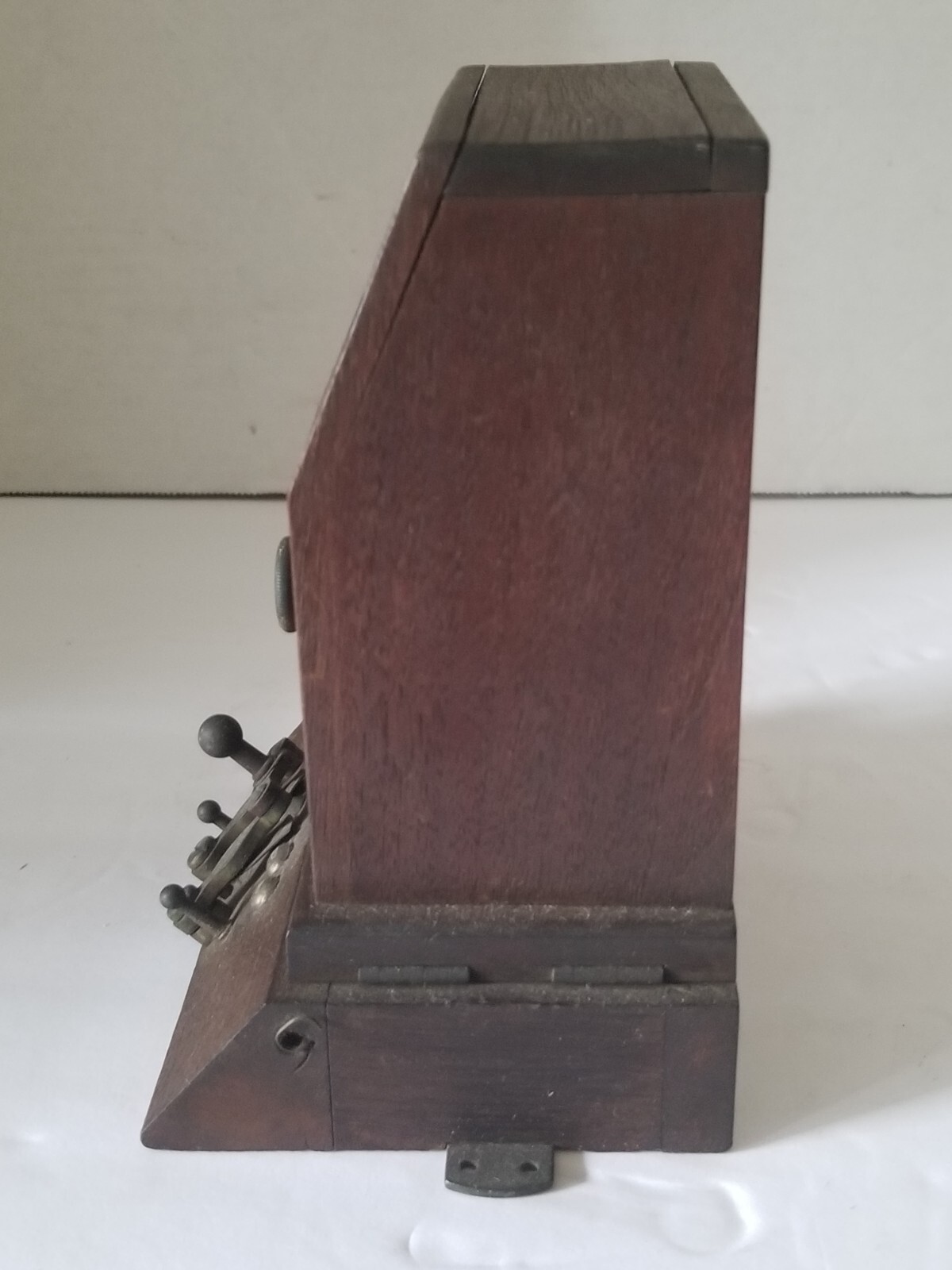 Antique Maker Unknown Galvanometer Telegraph Telephone Meter Steampunk
