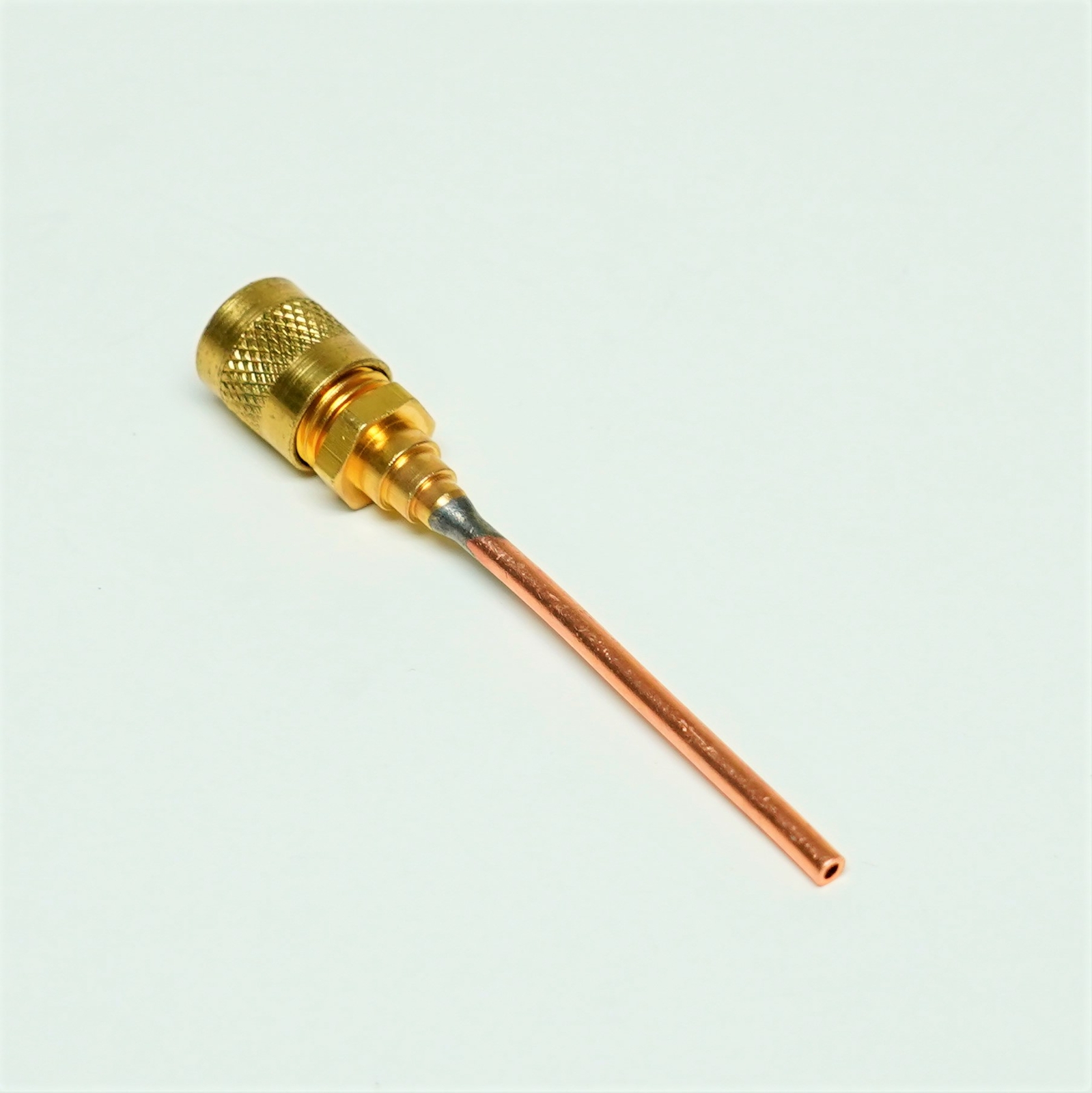 C&D Copper Tube Refrigerator Access Valve 1/8" CD8408 Bulk