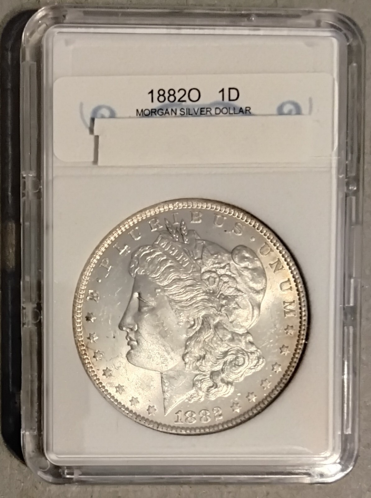 1882-O Morgan Silver Dollar, High Grade And Beautiful