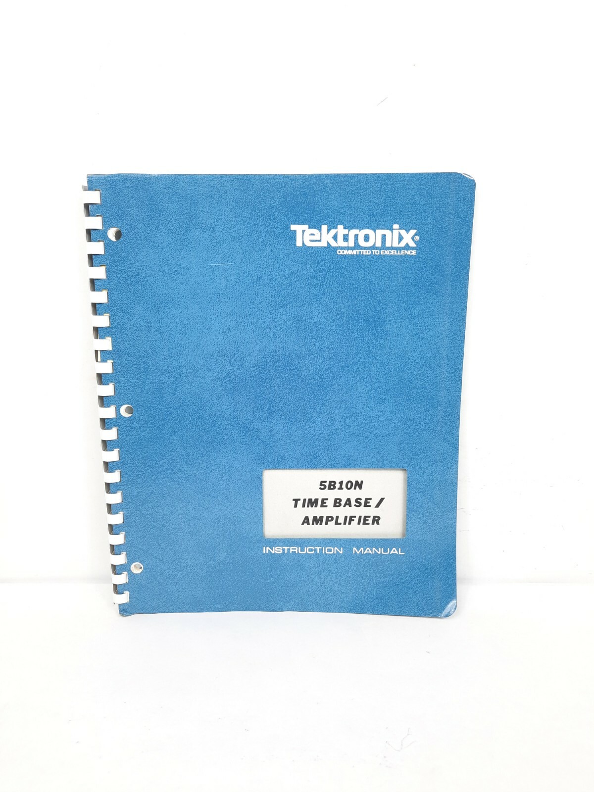 Tektronix 5B10N Time Base Amplifier Instruction Manual ORIGINAL EXCELLENT COND!