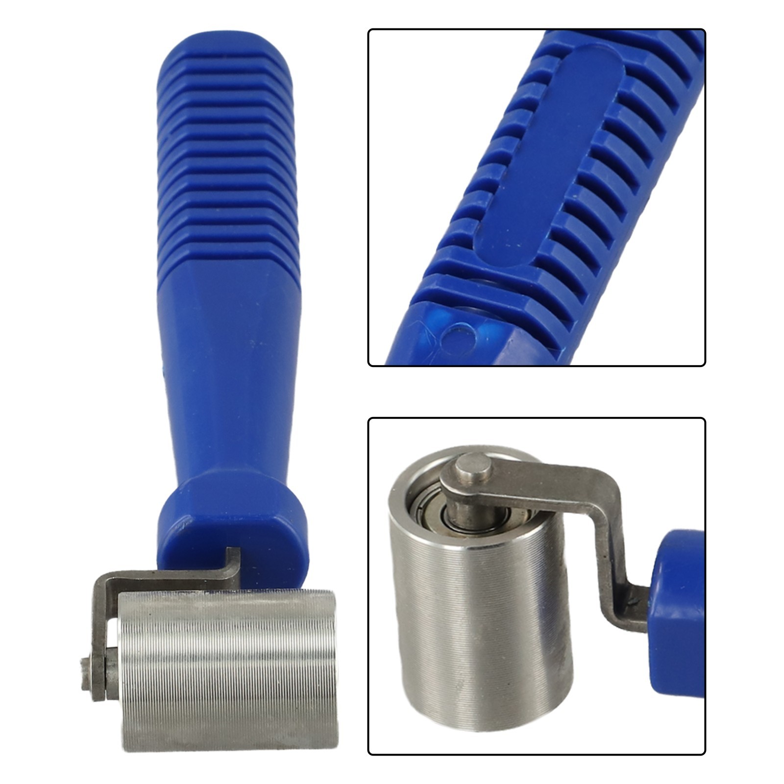Robust Stainless Steel Seam Roller for DIY Projects and Professional Use