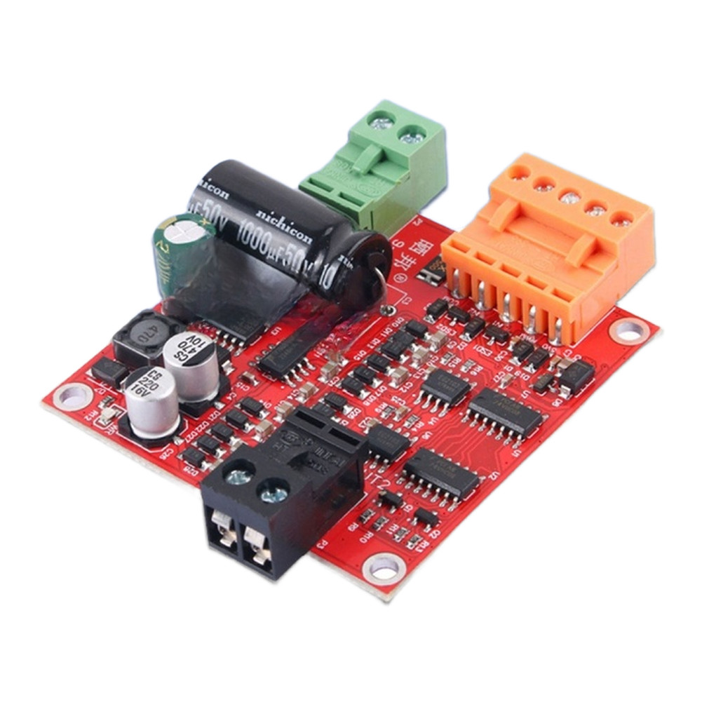 For pwm DC Motor Controller 15A Rated 6V 36V Input with Direction Control Brake