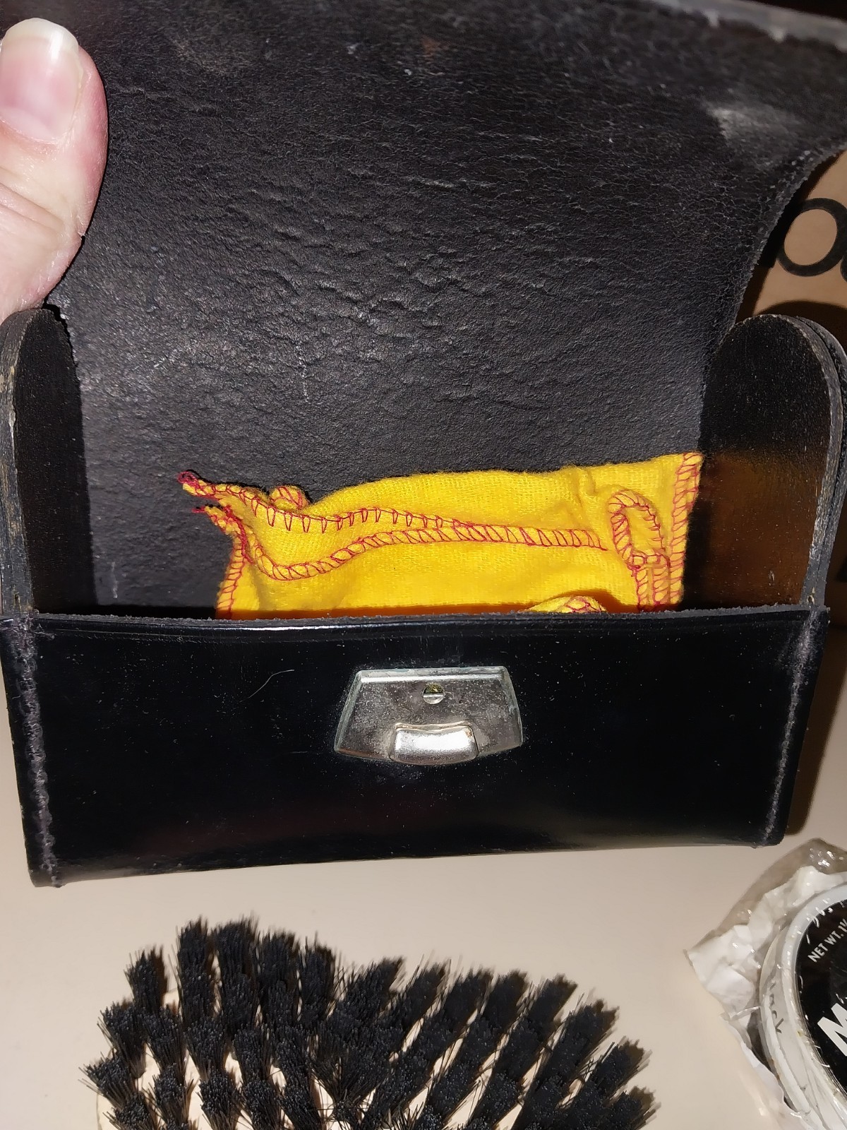 j.c. penny Shoe Shine Kit USED